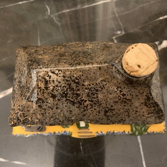 Dutch Antilles Ceramics. Cunucu House w Donkey. Empty Bottle w Cork. AL - Picture 2 of 7